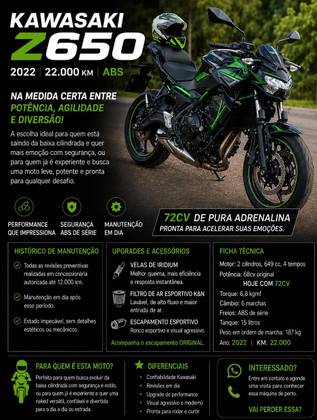 KAWASAKI Z650 ABS SE 